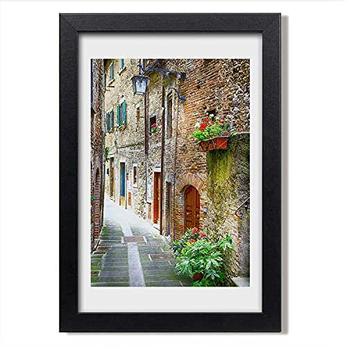 Cadre photo rues italiennes 20x30 cm Tulup pour créer une ambiance chaleureuse
