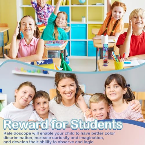 MXTIMWAN Rotierendes Kaleidoskop, Klassisches Kaleidoskop Kinder, Klassische Kaleidoskop Spielzeuge für Jungen und Mädchen, Kindergeburtstag, Partygeschenke