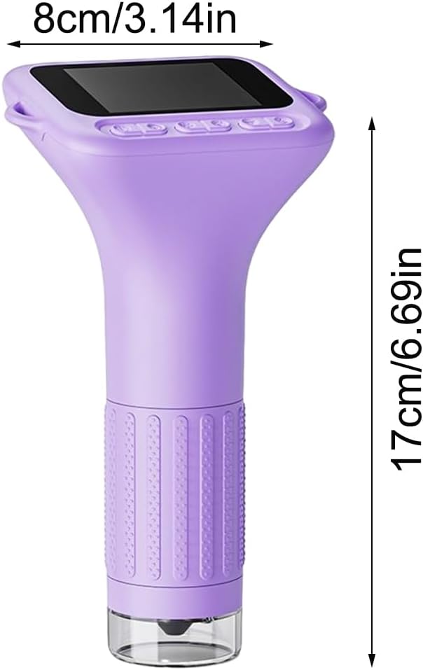 子供用手持顕微鏡 - 1000倍拡大 知育玩具 - 携帯用植物観察器 - 幼児向け自然観察 ホームスクール 教室教材 週末アクティビ