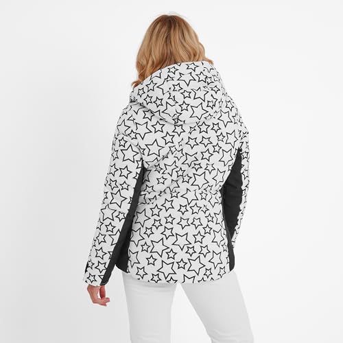 TOG24 Vermont Womens Ski & Snowboard Duffle Quilted Jacket Durable Material & Recycled Filling Water-Resistant Windproof & Breathable Helmet-Friendly Hood Snow Cuffs Snowskirt Ski Pass Pocket - Image 4