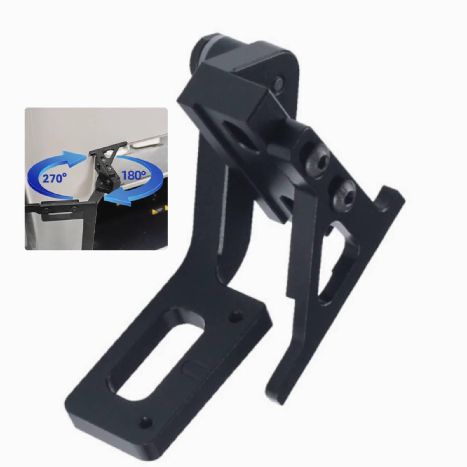 Harilla de Puerta Conjunto Kit de Placa de Diseño Mecanizado CNC con Acabado Mate Resistente al Desgaste y Ajuste Preciso Adecuada para Puertas de Envolvente U1 y Gabinetes de Equipos