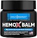 Daily Remedy HemoX Hemorrhoid & Anel Fissure Balm- All Natural Hemmoroid Treatment Symptom Relief Cream - Fast-Acting Organic-Based Ointment for Hemroid Burning, Itching, Pain & Swelling- Made in USA