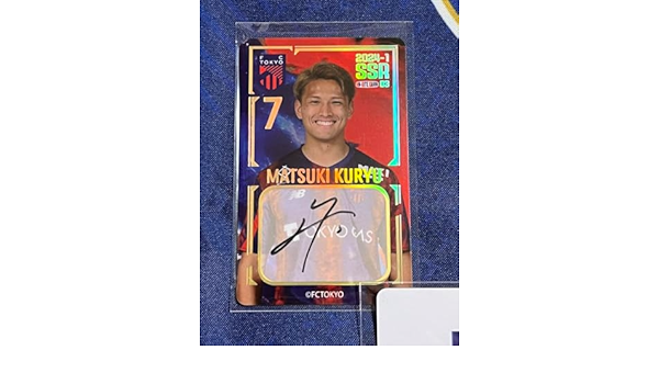 SR 松木玖生 サインカード　2022 FC東京オンサイトカード SR 松木玖生 サインカード 2022 FC東京オンサイトカード