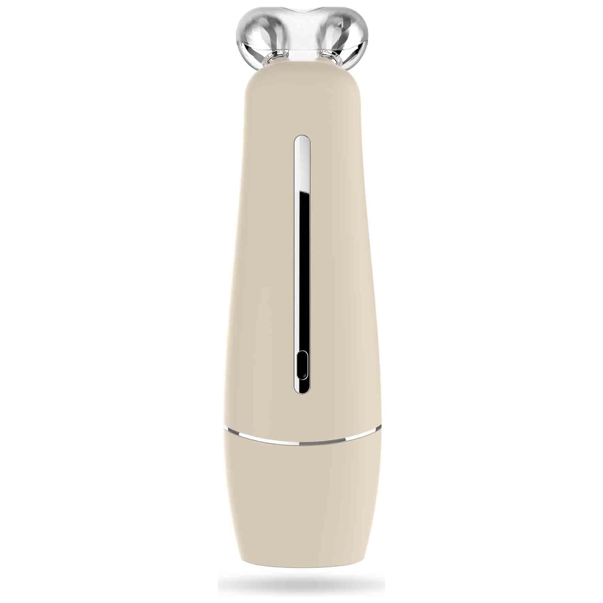 Neno Algo Appareil de Massage du Visage – Rouleau Visage 3D avec EMS & RF pour Effet Lifting et Soin des Contours – Appareil Anti-âge avec Deux Têtes et Rouleau Rotatif à 360° – Anti-Double Menton