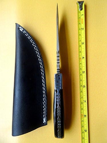 BC-154 Stunning Handmade Damascus Steel 9" Inches Knife With Bull Horn Handle -
