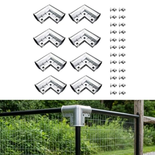 Équerre d'angle 90° aluminium anticorrosion pour portail extérieur durable - 8
