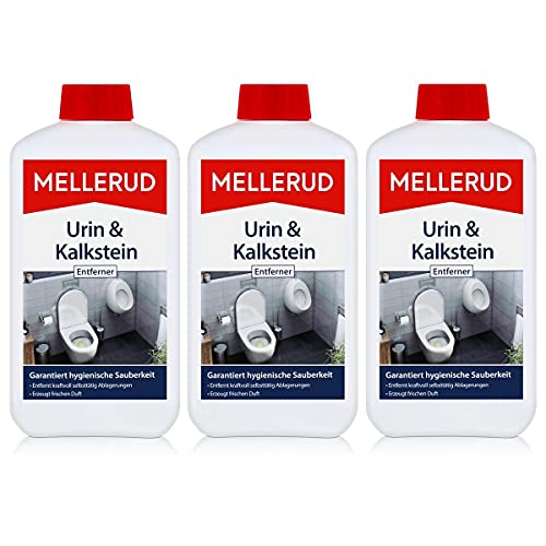 3x Mellerud Urin und Kalkstein Entferner 1L