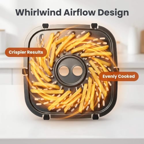Air Fryer Grill Pan for PowerXL Vortex Pro 8QT Fryer with 6 Bumpers — view 4