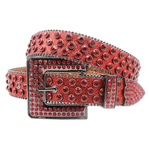 Ceinture large noire en strass idéale pour sublimer vos fêtes