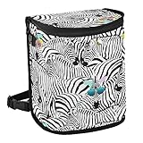 Bagages de grande capacité : 23,1 x 18 x 27,9 cm. Avec une grande capacité, il peut stocker environ 6 bouteilles d'eau de 500 ml. Parce qu'il est fabriqué en film d'aluminium à l'intérieur, il peut non seulement être utilisé comme poubelle, mais peut également être utilisé pour stocker des fruits et des aliments lorsque vous sortez en pique-nique. C'est un sac multifonction de grande capacité.
