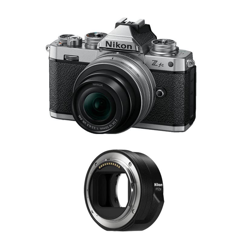 Kit Nikon Z FC + Z 16-50 Silver + Adaptateur FTZ II