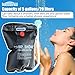 MUXSAM Solar Shower Bag for Camp, 5 Gallons/20L Portable Camping Shower Bag with Removable Hose and On-Off Switchable Shower Head for Camping Beach Swimming Outdoor Traveling