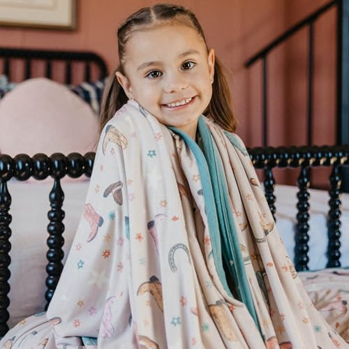 Image of Copper Pearl Jumbo 3-Layer Baby Blanket: Soft Baby Quilts for Boys and Girls | Breathable, Cozy, Toddler Blanket | Baby Quilt for Newborns | 60x72 Premium Material | Cheyenne