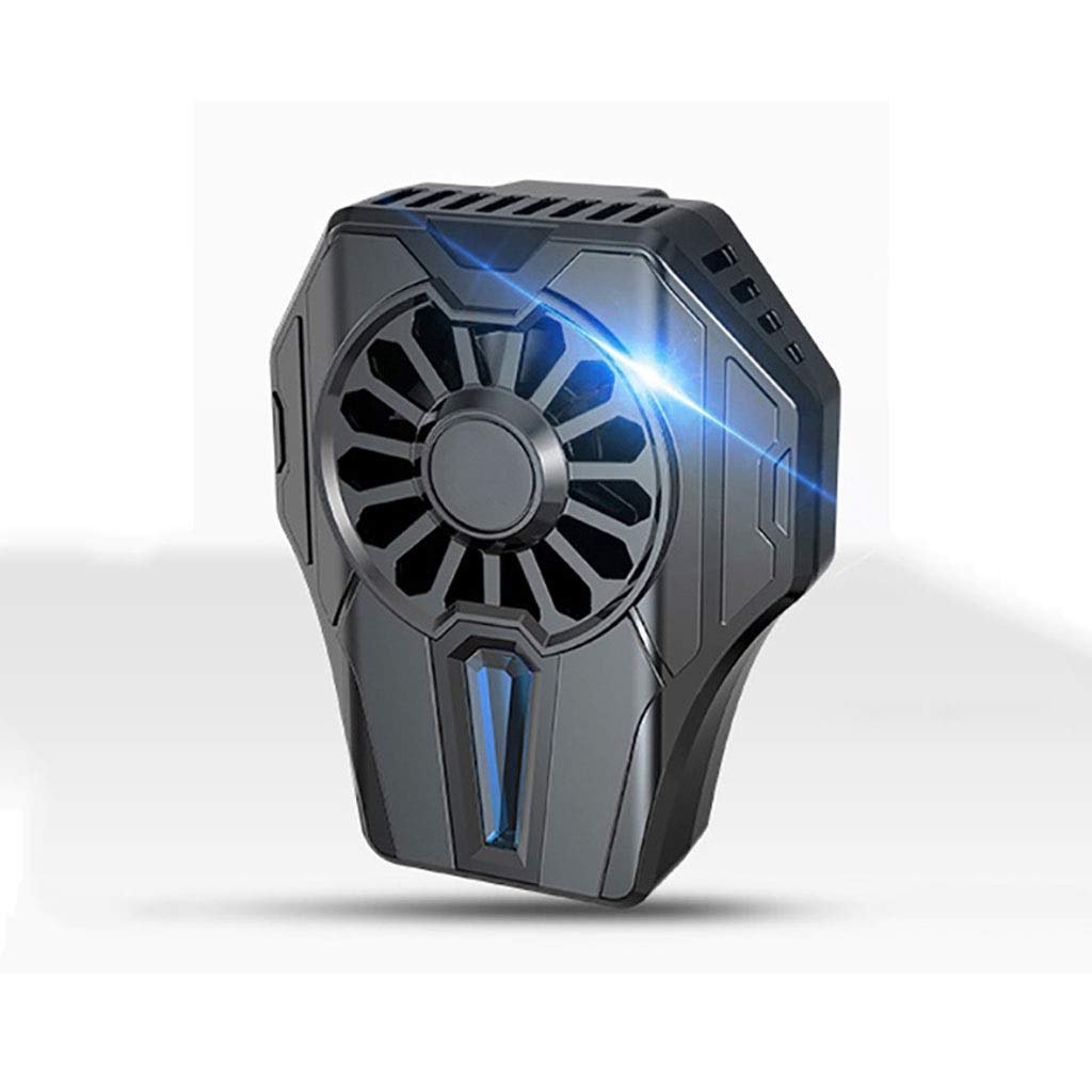 TEOYETTSF Mobile Phone Cooling Universal Semiconductor Radiator Phone Rechargeable Cooler Fan Game Pad Holder Stand Radiator Mute Fan