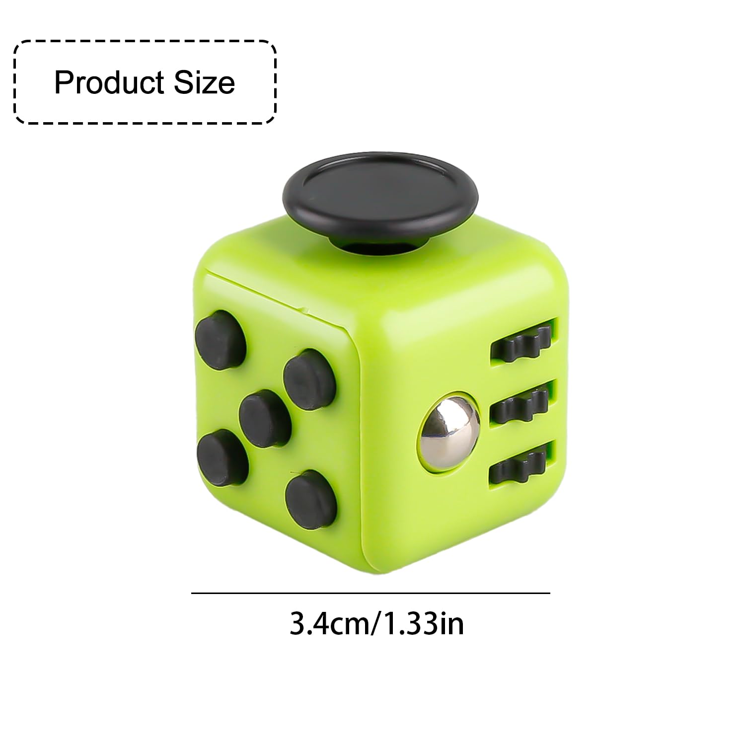 Thyonta 1 Pcs Fidget Cube Toys Multi-functional Stress Relief Cube Anti-stress Anti-anxiety for Kids Children Teen Adult - Image 2