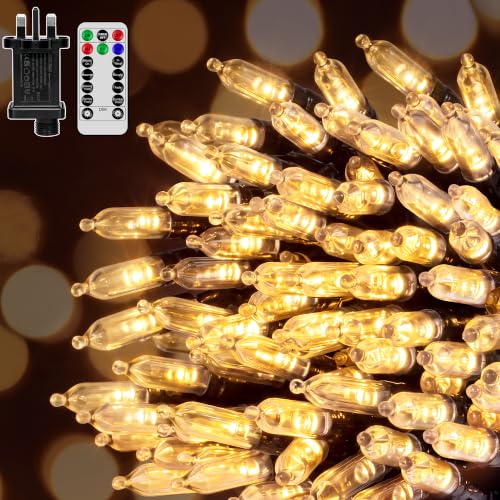 Image of Guhope Christmas Tree Lights, 30m 300 LED Warm White Fairy Lights Plug in