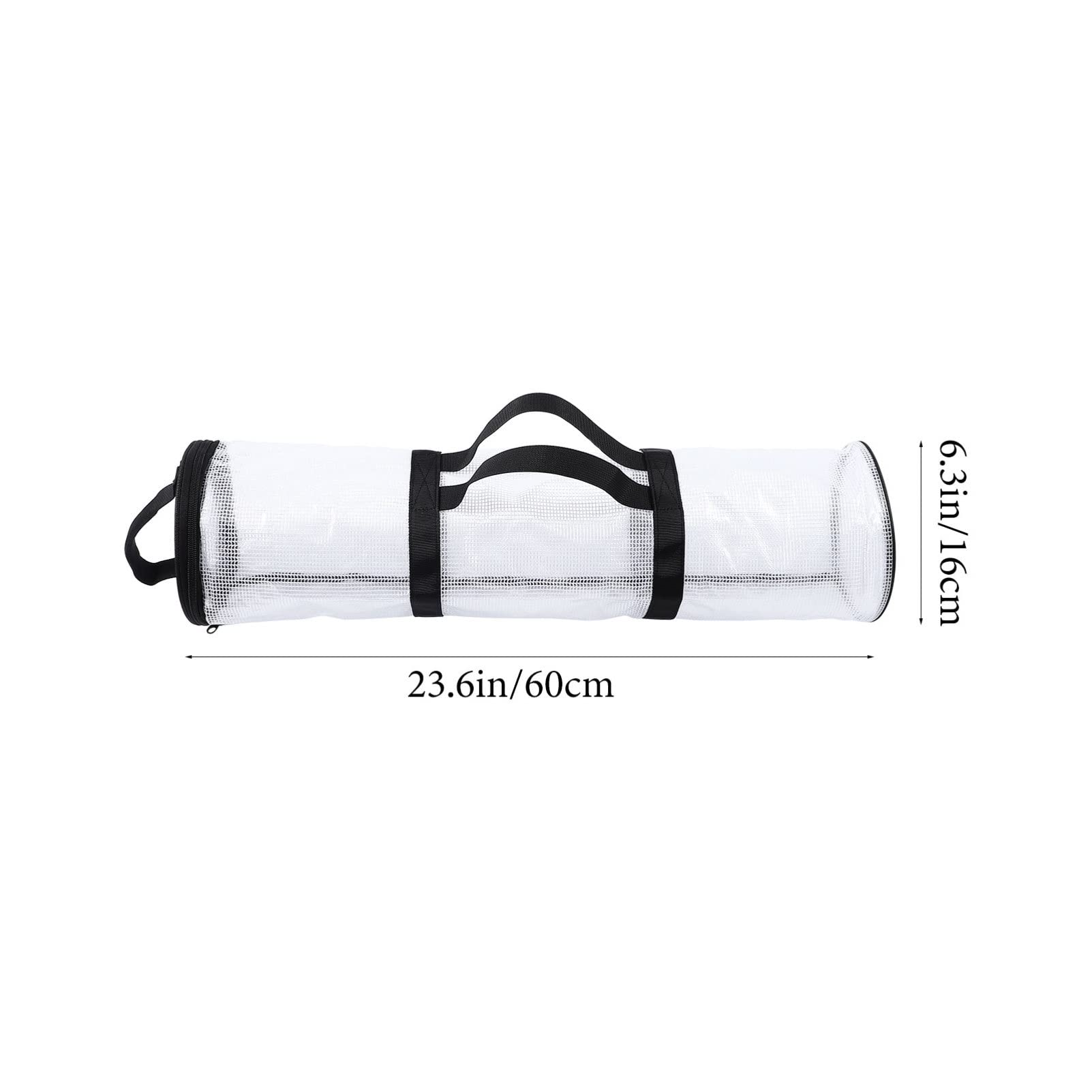 HOMOCONO under Bed Wrapping Paper Storage Bag Transparent Holiday Wrap Organizer for Prevents Creasing Fits Closet Furniture Christmas Wrapping Storage