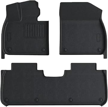 Floor Mats Fit for Lixiang L7 2024 TPE Floor Mats All Weather Front Rear Cargo Liner Mat Mats Accessories LightweightBlack mats,L7 Max Ultra