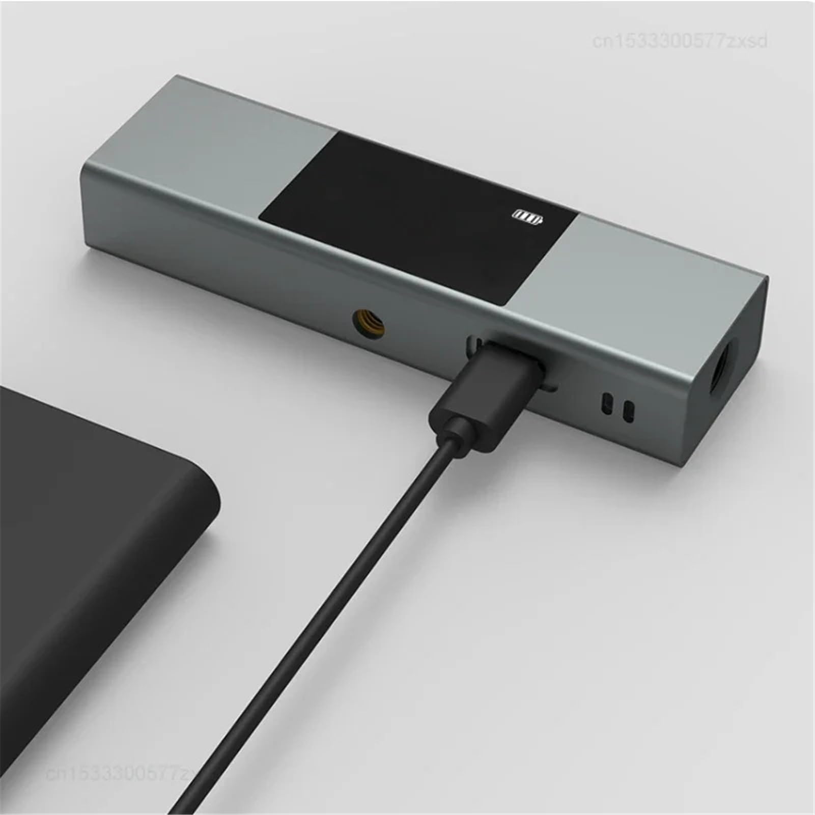 LI1 rapporteur Laser inclinomètre numérique mesure d'angle règle de niveau Laser 2 en 1 mesure Laser de charge type-c(Add Bracket)