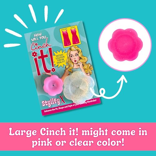 Cinch It Clothing Cinch Clips - Hidden Dress Cinch Clip & Shirt Cincher Clip - Fashion Accessories for Women2