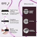 BPS New Zealand ‘Ultralite’ Coil SUP Leash Paddleboard Ankle Leash, 10ft Coiled Legrope Strap Quick Release Tab Longboard Surfboard Stand-up Paddleboard Accessories - Image 2