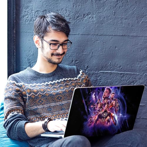 Image of Full Body Laptop Skin /Sticker /Cover Bubble-Free| Laminated| Removable| HD Quality Sticker for Laptops Upto 15.6 Inches Compatible with Hp /Dell /Acer /Lenovo /Asus etc.(DSGN-536)