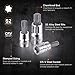 TACKLIFE 14-Piece Torx Bit Socket Set, T8 - T60, S2 Alloy Steel Bit Cr-V Steel Socket, High Cost Performance,TBS1A