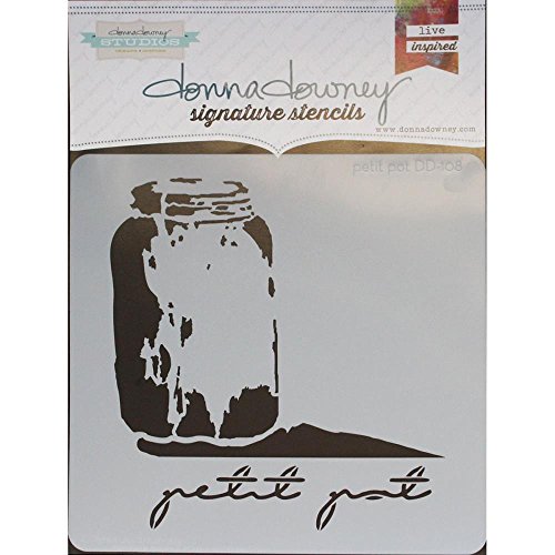 Donna Downey stampini Stencil dd-108 Signature