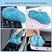 HFZRZFH Multipurpose Cleaning Gel for Car and Home - Professional Auto Detailing Putty, Keyboard Cleaner, Reusable, Eco-Friendly, Biodegradable, Lemon Scented, 5.6 oz (Blue)