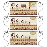 3 poches profondes : notre tablier de cuisine dispose de 3 poches. La poche divisée spacieuse peut vous donner assez de place pour contenir des gadgets de cuisine, des cartes de recettes, des paquets d'assaisonnement, un stylo et un téléphone, etc.