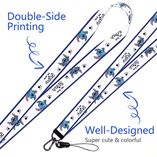 2 Pack Neck Lanyard With Id Badge Holder For Keys Key Chain Card Cute Funny Cartoon Lanyards For Women Men Guys Girl Boys Kids Teachers The Office Keychains Valentine's Day Gift Gs365 #TOP2