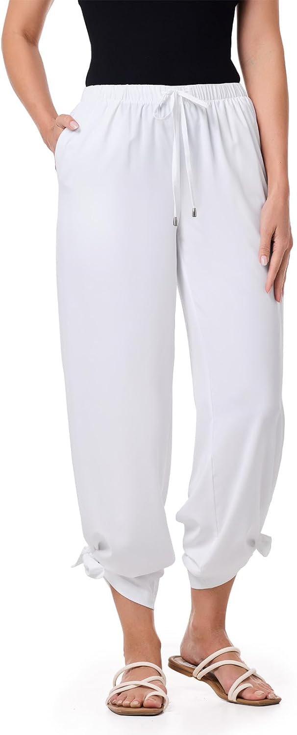 Women's Wide Leg Pants with Side Slits - UPF 50+ Sun Protection - Petra - Image 7