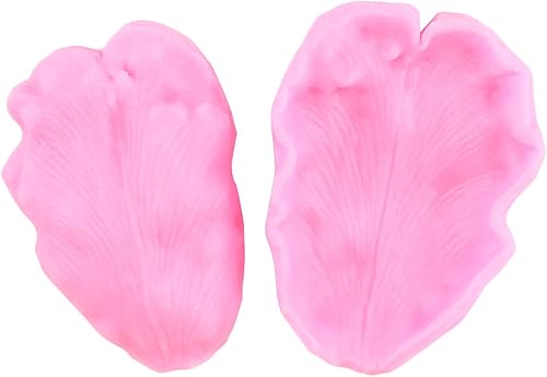 Vista 9 de Molde de veteado de silicona para pasta de goma, molde para pasta de goma, molde de flores de peonía, molde de vetas para decoración de pasteles