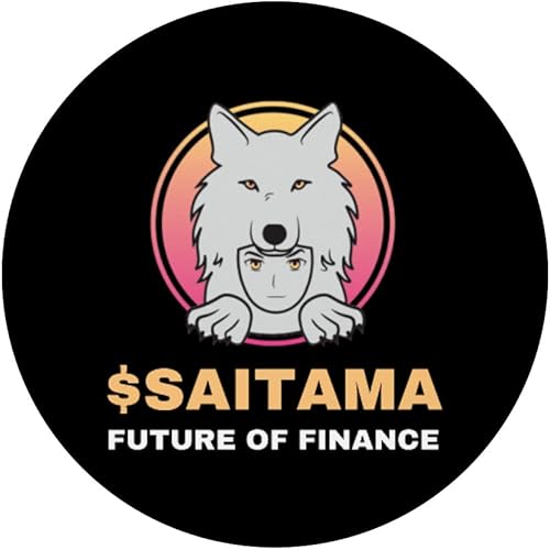 Miniatura 3 de Future Of Finance, Saitama Inu Coin Token Men Crypto Hodl PopSockets Swappable PopGrip