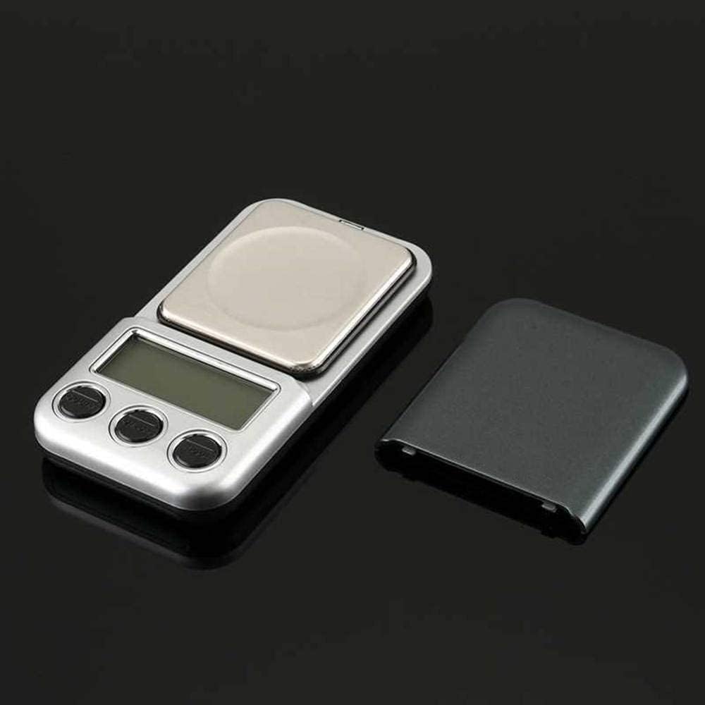 Báscula Digital para Cocina y joyería, báscula electrónica de precisión, minibáscula portátil de Alta precisión con Pantalla LED, báscula Digital para joyería de 100 g