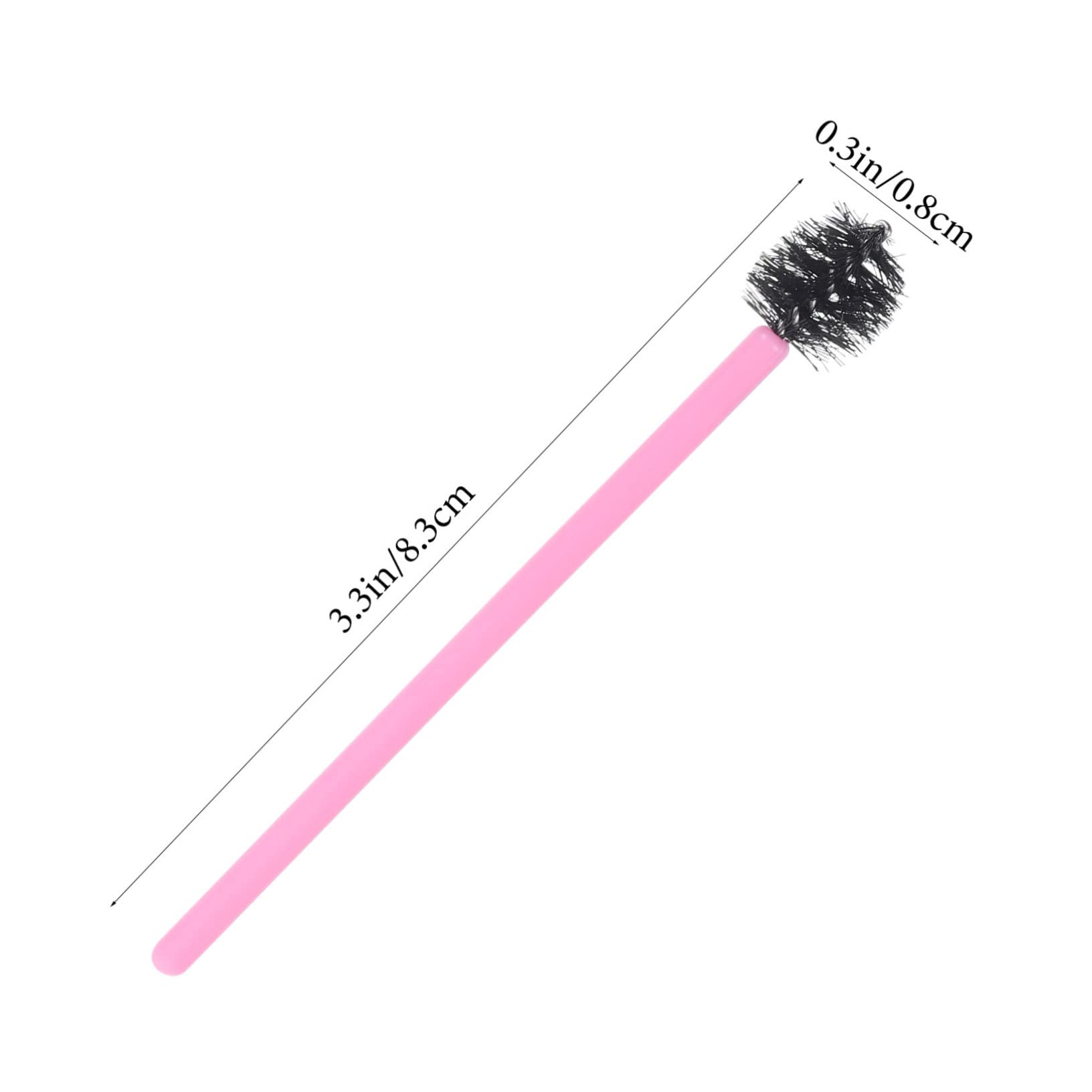 IWOWHERO Skin-friendly Mascara Brush Pcs Eyelash Disposable Brush Lightweight Portable Easy to Carry for Outdoor Use