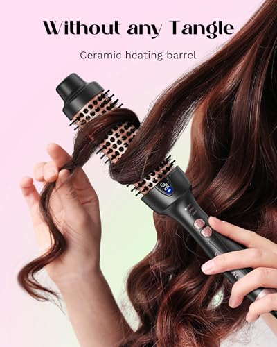 Image of Wavytalk Blowout Express Thermal Brush Rose Gold and Turblow Pro Fast Drying Blow Dryer Pink