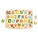 Hape Alphabet Peg Puzzle Game, Multicolor, 5' x 2'