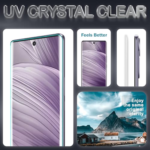 Image of FIRST MART Military Grade UV Tempered Glass for Vivo V40, Vivo V40 Pro and V40e 5G with Edge to Edge Full Screen Coverage, Cable Protector and Easy Installation kit