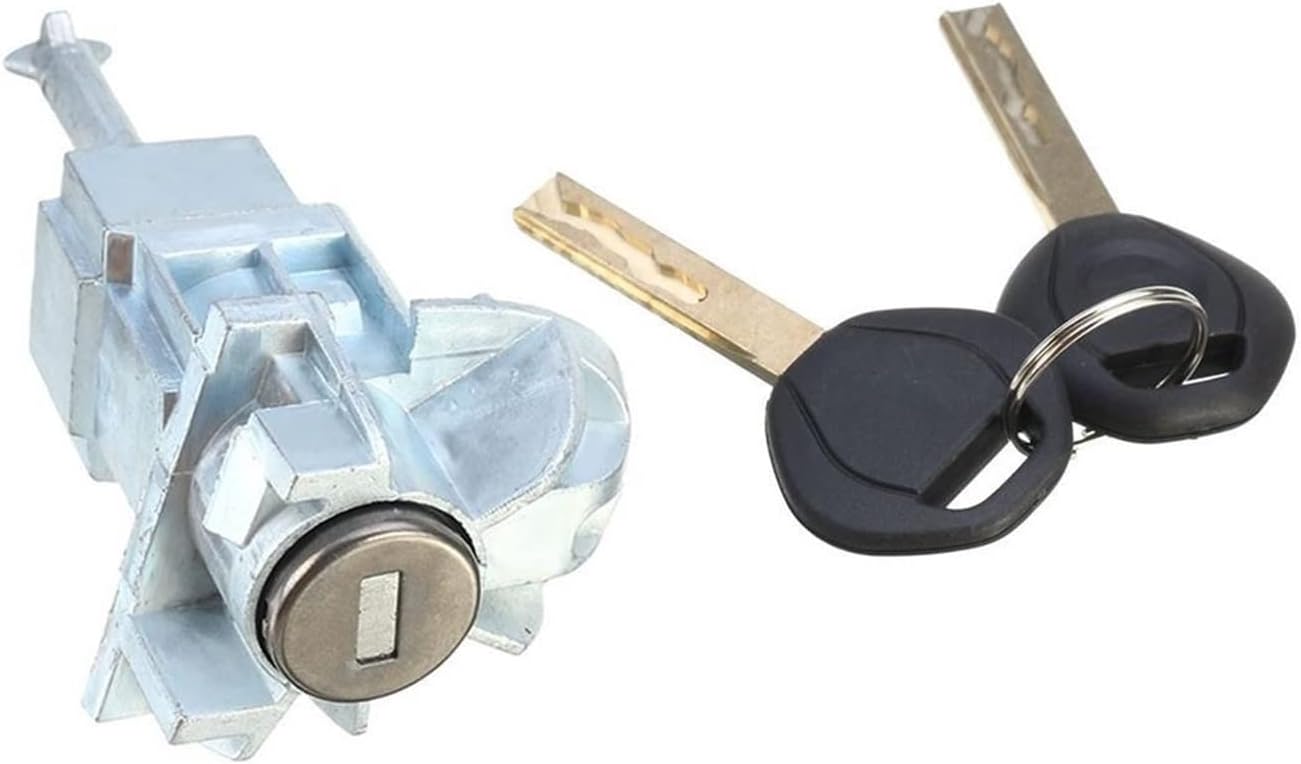 Car Driver Door Lock Cylinder Barrel Assembly with 2 Keys for BMW for 3 Series for E46 M3 2001-2006 51217019975