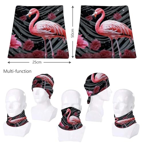 Neck Gaiter Face Mask Men Women, Pink Peach Face Mask Scart Cover for Dust Wind Sun Protection2