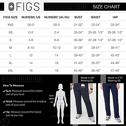 Figs Kade Cargo Scrub Pants For Women - Navy, Xl #TOP5