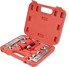 Ferramenta de alargamento de tubo, ferramenta de alargamento confortável para serviço pesado, portátil que economiza mão de obra para alargamento de tubos de cobre, latão e alumínio