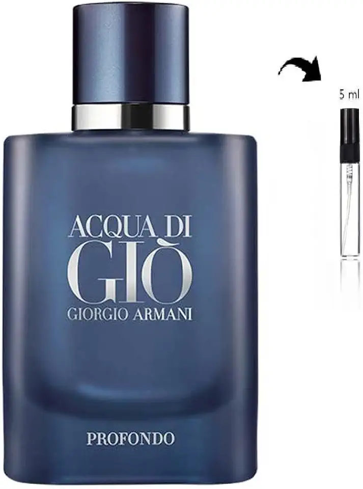Decant 05 ml - Perfume Acqua Di Giò Profondo Masculino - Eau De Parfum