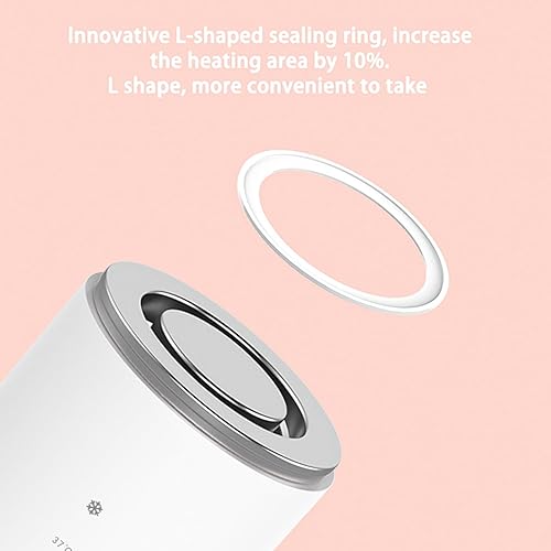 Miniatura 7 de Calentador de biberones de leche portátil, calentador de biberones de viaje para leche materna, calentador de leche, descongelación y calefacción