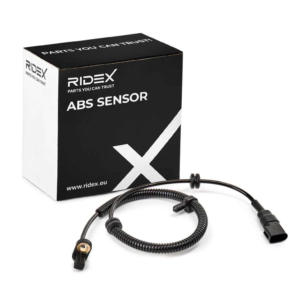 RIDEX 412W0136 Capteur ABS des deux côtés du pont Arrière Compatible avec FORD Focus Mk1 3/5 portes DAW, DBW