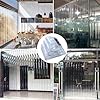 Heavy Duty Clear PVC Strip Curtain 135x260cm for Freezer Doors - Windproof & Durable, Ideal for Garage/Warehouse, Easy Installation, Heavyweight Doorway Divider #3