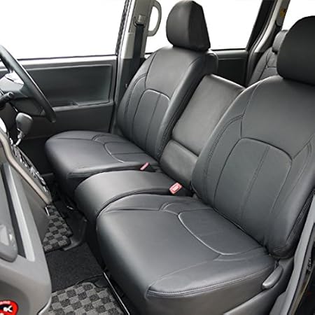 Amazon スタイルで選ぶ ラブx2 シリーズベンチシート風コンソールボックス 背もたれセット 50系エスティマ専用設計 ブラック 全5色 安心の日本製 車種別専用設計 工具不要 シート 車 バイク