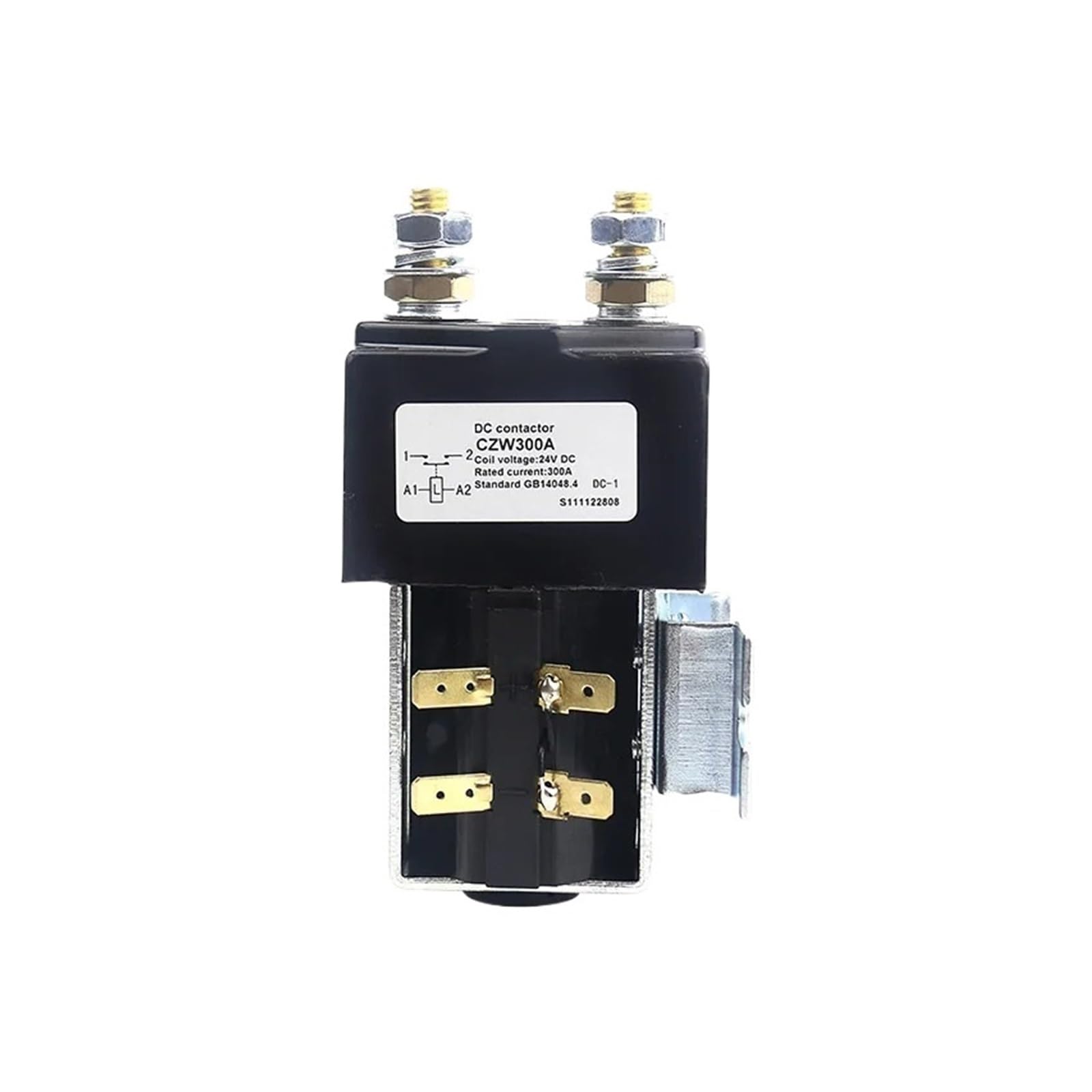 Stycznik 300A 12VDC 24V 36V 48V 60V 72V Zastosowanie do stycznika prądu stałego (DC36V 1NO)