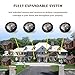 eMACROS Long Range Solar Wireless Driveway Alarm Outdoor Weather Resistant Motion Sensor & Detector-Security Alert System-Monitor & Protect Outside Property